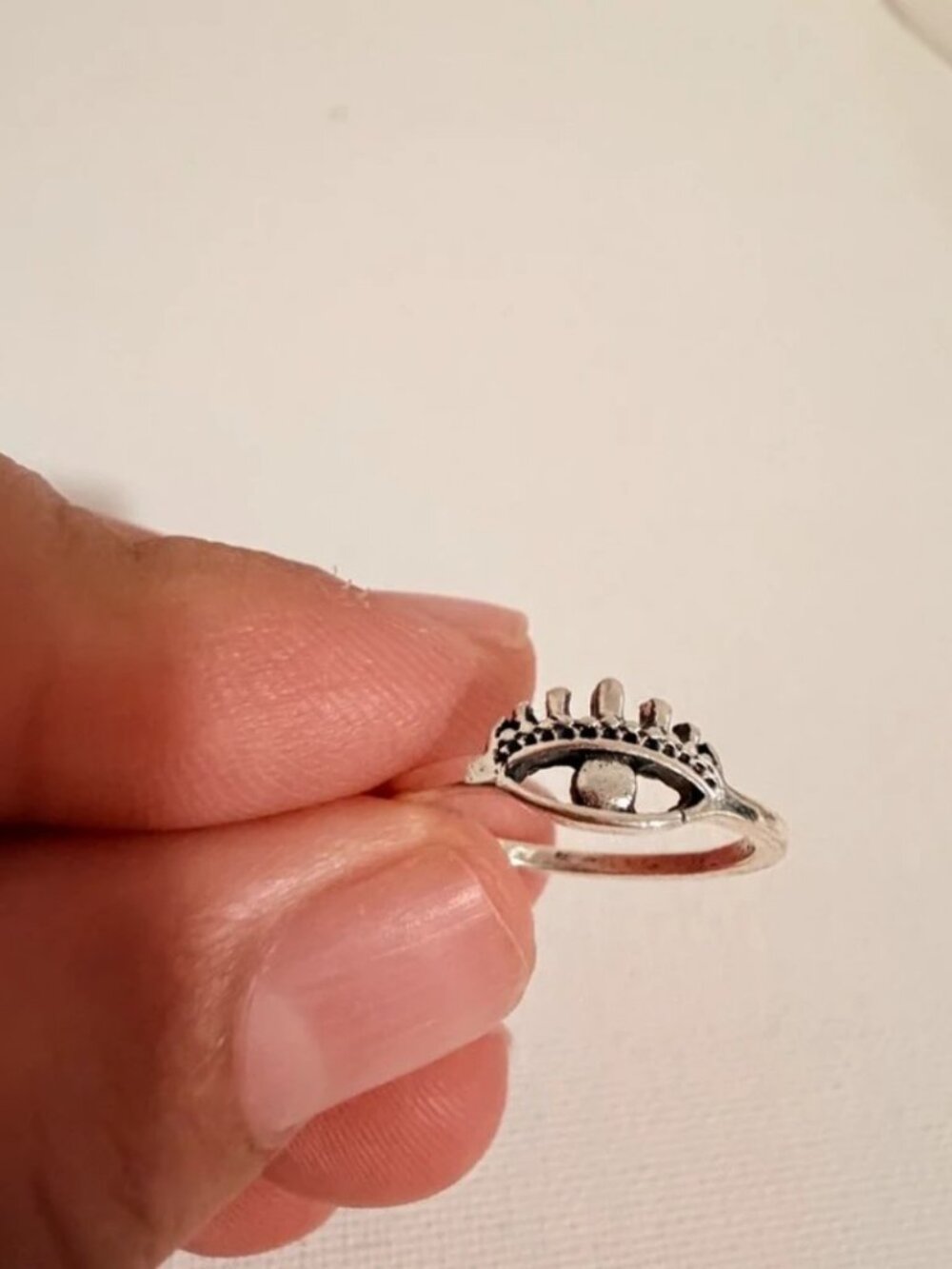 Oxidized silver ring - Picture 4 of 4